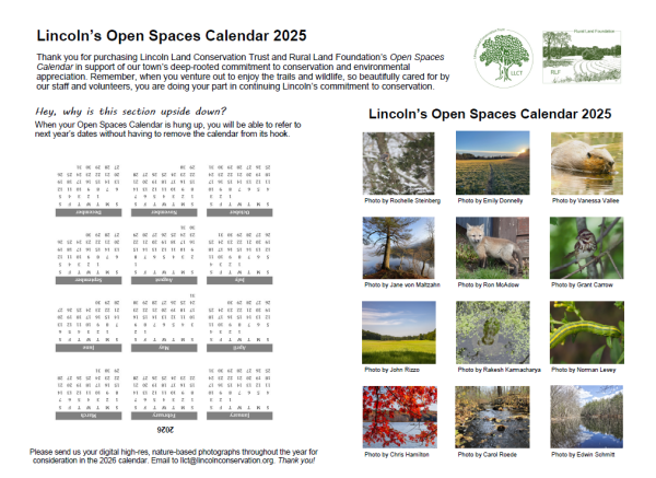 2025 Open Spaces Calendar - Image 2