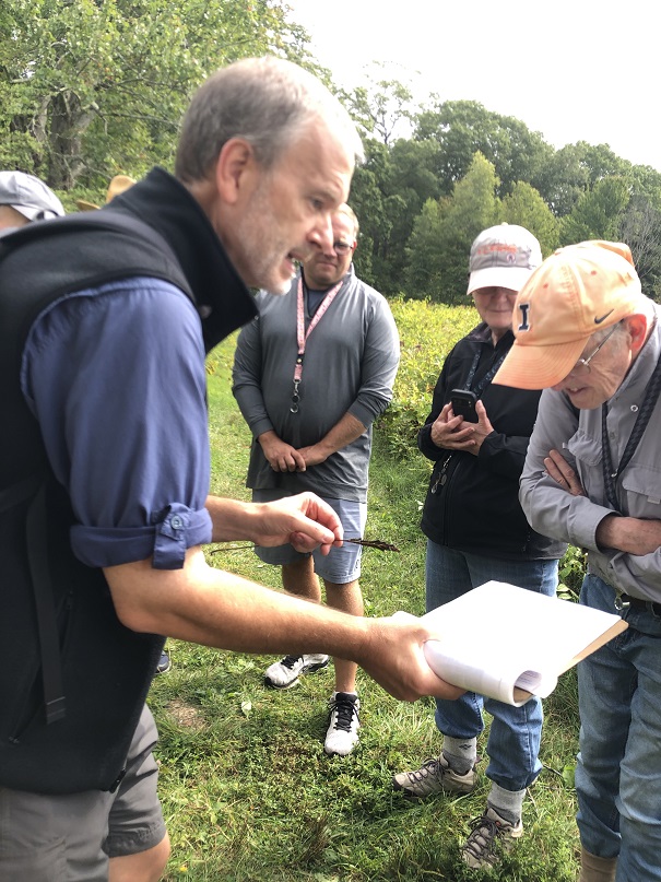 October 2025 Plant Id Walk with Jeff Adams